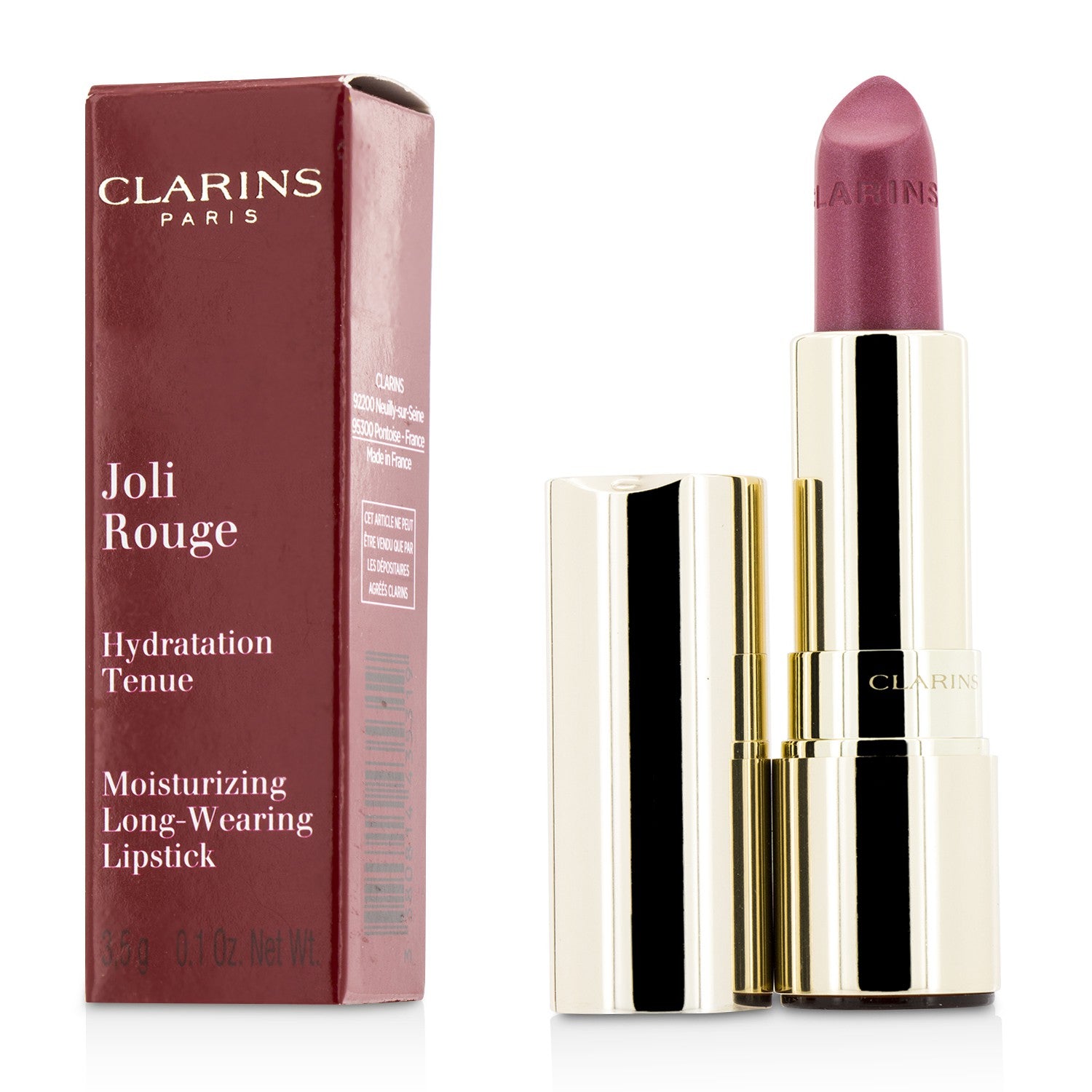 Clarins/クラランス+ジョリ ルージュ (ロング ウェアリング モイスチャライジング リップスティック)+3.5g/0.12oz+# 715 Candy Rose ブランドコスメ